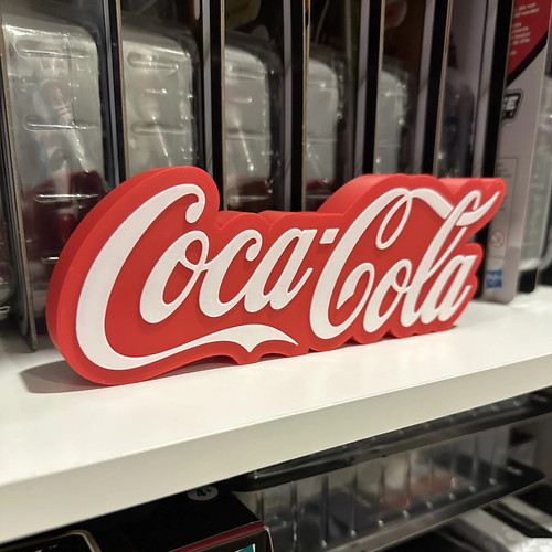 Coca cola red white logo - &,