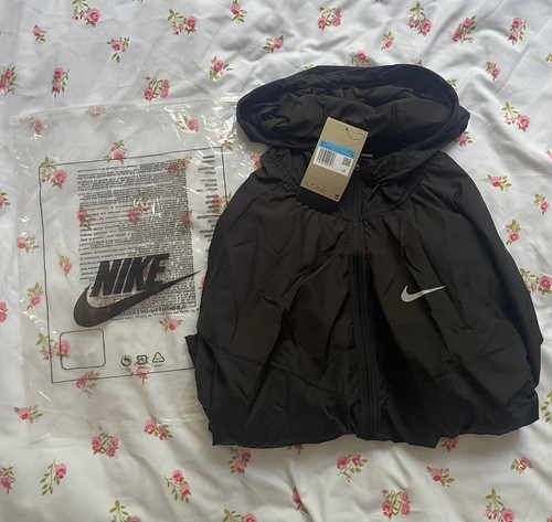 Nike black miller jacket size - black,