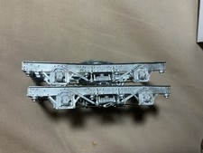 O Gauge Lancashire and Yorkshire pair of 8ft Outside Frame Coach Bogies