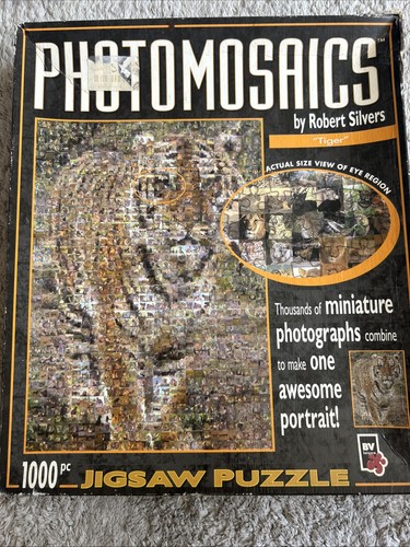 New photomosaics tiger jigsaw - photomosaics,