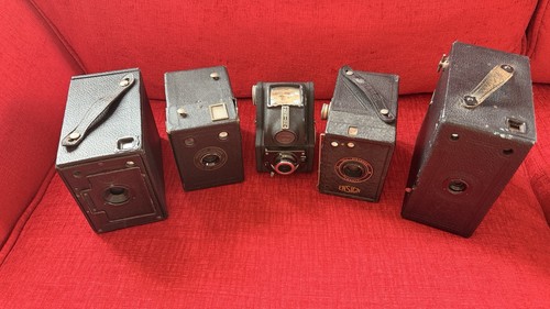 Vintage camera selection kodak - camera,