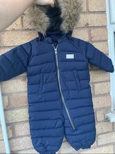 LEGO WEAR Baby Snow/rain Suit 3-6 Months Navy blue Detachable Hood
