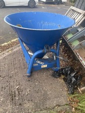 Fleming FS500 fertiliser spreader, single disc, PTO 