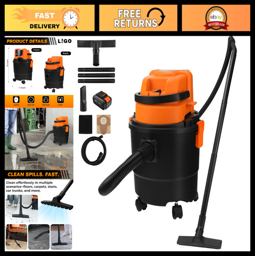 Cordless wet dry vacuum - dry,