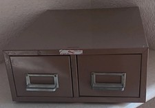 Vintage 2 Drawer 12X16  File