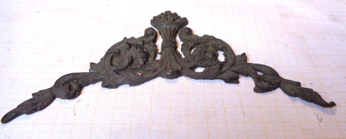 Antique used case part bronze - case,