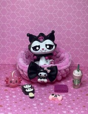 Littlest Pet Shop Sanrio Kuromi Kitty Cat Custom LPS OOAK with Accessories