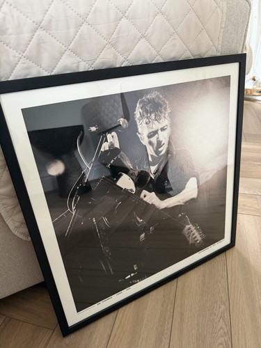 Joe strummer framed art 50x50 - joe,