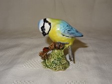 Vintage Collectable Beswick Bird Figure - 992 Blue Tit