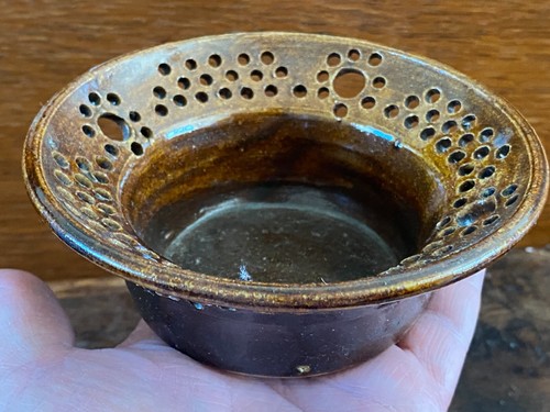 Old studio pottery treacle - pottery,