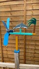 Dolphin Garden Whirligig Wind Spinner