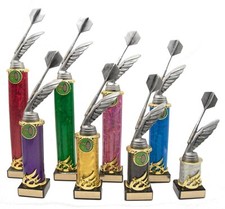 Personalised Silver Darts With