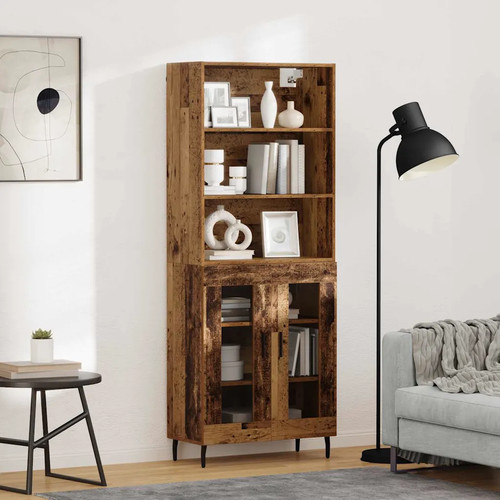Walplus old wood highboard - walplus,