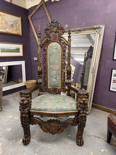Large gothic style carved - large,