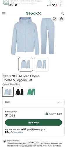 Nike nocta tech fleece - x,