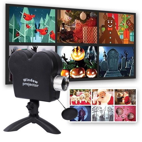 Halloween window projector - window,