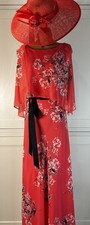 Jacques Vert UK 20 Coral Dress
