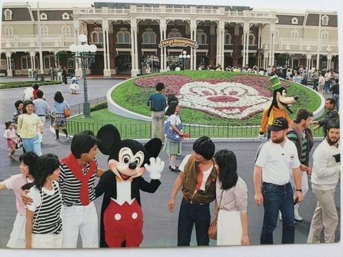 Disneyland postcards showa - postcards, era