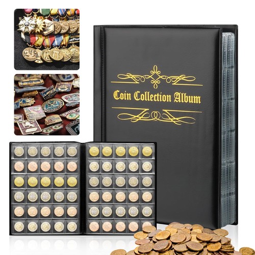 480 coin collection - coin, album