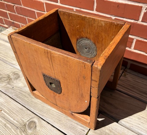 Antique farmhouse wood metal - farmhouse,