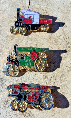 Enamel pin badges steam and - steam,
