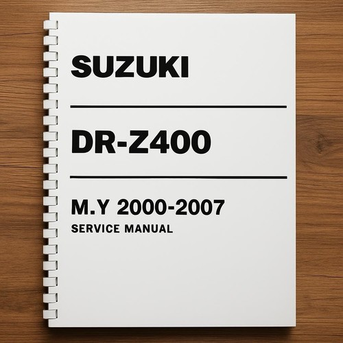 Suzuki drz 400 - drz, 2000-2007