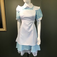 Alice Maids outfit in various sizes, lace pinafore with hairband. New