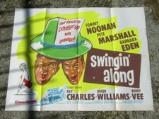 Vintage Movie poster - Original - Swingin along - 101 x 75 cm - 1961 