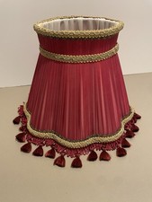 Smallvintage pleated deep red - pleated,
