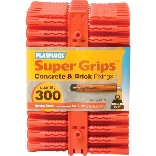 Plasplugs super grips red - super,