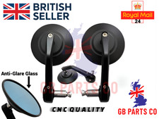 CNC bar end mirrors (Pair)