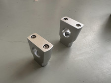 Silver 7/8" 22mm Universal CNC
