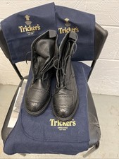 Tricker’s Maria Red Label Ladies Brogue Ankle Boots Size 5.5 Regular