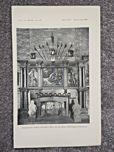 Overmantel the great hall - great,