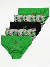 Minecraft Underwear Briefs Pants Boys TNT Creepers