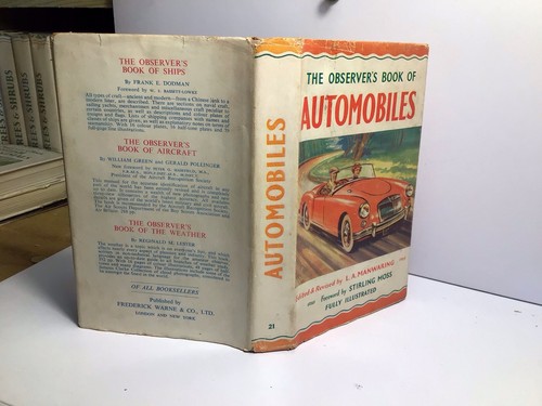 Observers book automobiles - book, of