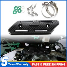 Blue Motorcycle Exhaust