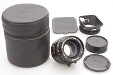 Leitz Leica Summilux-M ASPH. 35mm f/1.4 Lens, Hood, Caps & Leather Case -M Mount