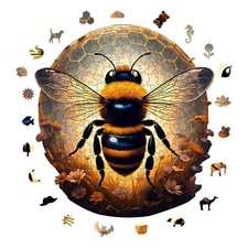 Wooden Puzzles for Adults, Bee