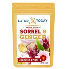 Hibiscus Tea with Ginger