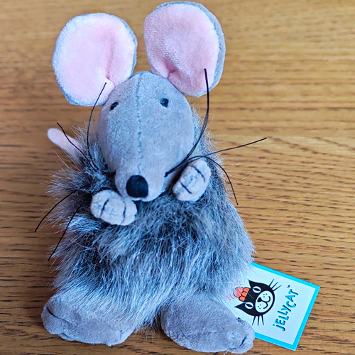 Jellycat puffball mouse bay2m - puffball,