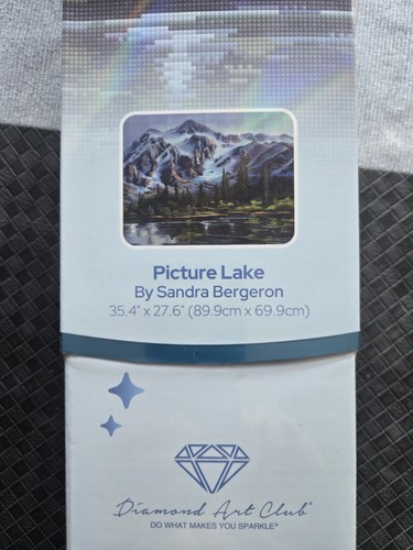 Diamond art club picture lake - club,