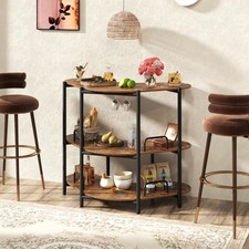 3 Tier Corner Bar Table with