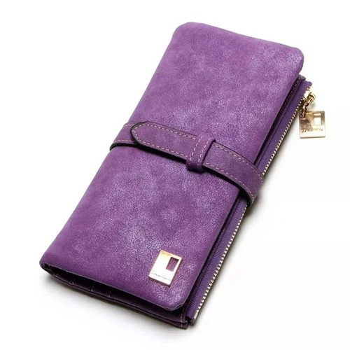 Womens ladies leather clutch - womens,