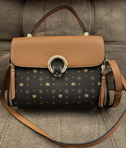 Foxer brown black logo - logo, small
