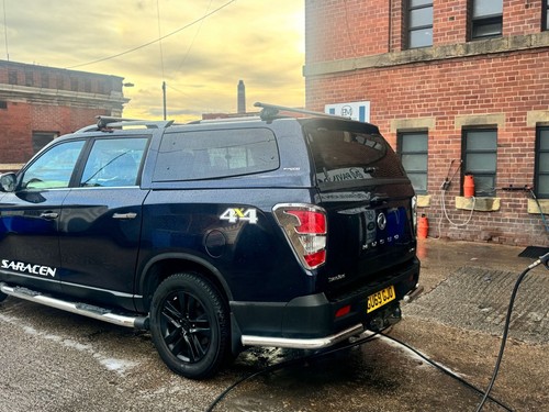 Ssangyong musso canopy tuck - musso,