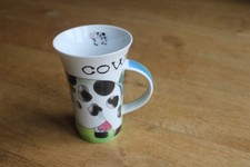 Novelty cow design tall 13cm - design,
