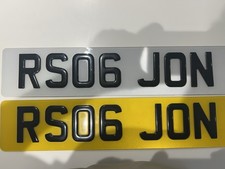 RS06 MMM - RS6 Reg Private Personal Registration Number Plate - OFFERS ACCEPTED