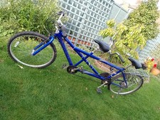 Tandem bike blue Timberline Reflex used less than 6 times
