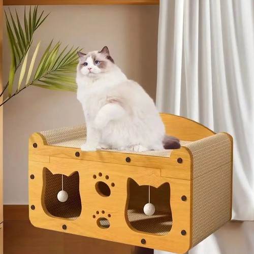 Large cat house scratcher - cat,